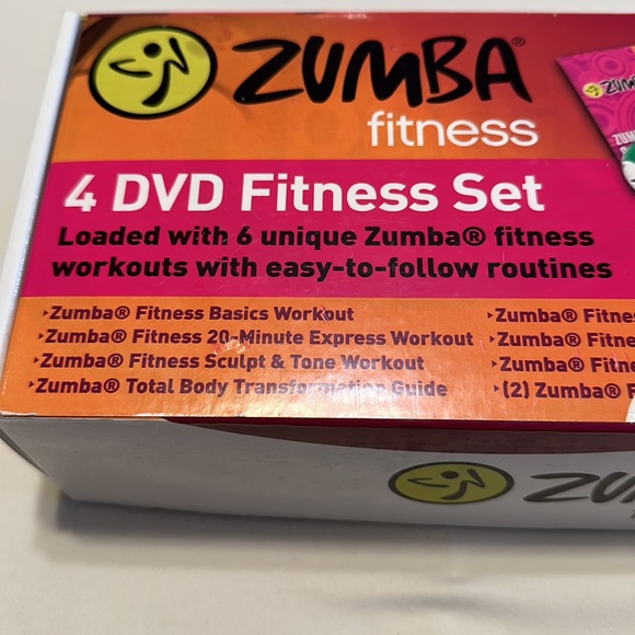 DVD Fitness Zumba workouts. Comes with fitness fitness toning sticks. - Picture 2 of 4